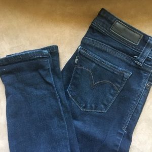 Levi’s Super-Dark Wash Demi Curve Jeans